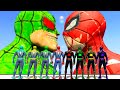 Team Spiderman & Injured Spider & Spider-Man Patient Zero
