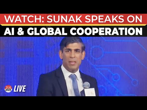 "India Optimistic On AI, West Still Anxious" Rishi Sunak  At AI Summit,