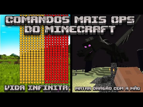 Comandos Mais OPs do Minecraft
