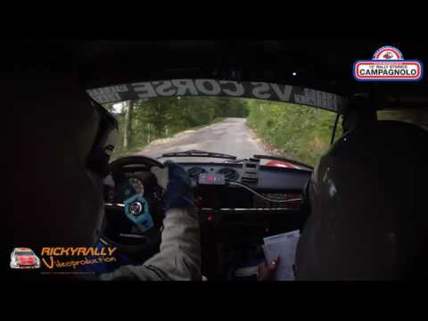 CAMERA CAR CASTELLAN   CERON 12° RALLY STORICO CAMPAGNOLO 2016 P S 9 RECOARO 1000