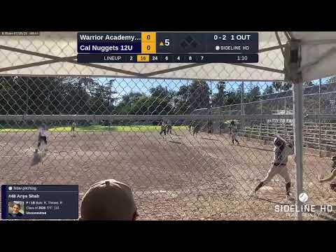 Warrior Academy - Smith vs Cal Nuggets 12U Woods 2023 (2023.07.15)