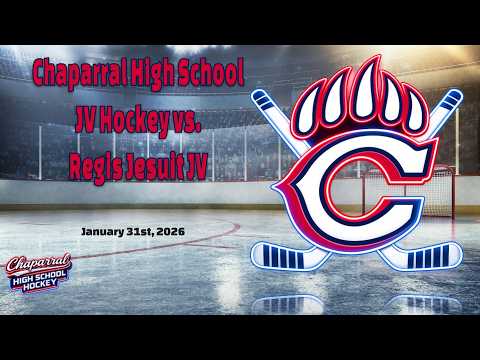 Chaparral Wolverines JV Hockey vs. Regis Jesuit JV Hockey - January 31, 2026
