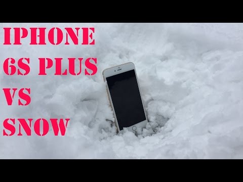 iPhone 6s Plus vs Snow
