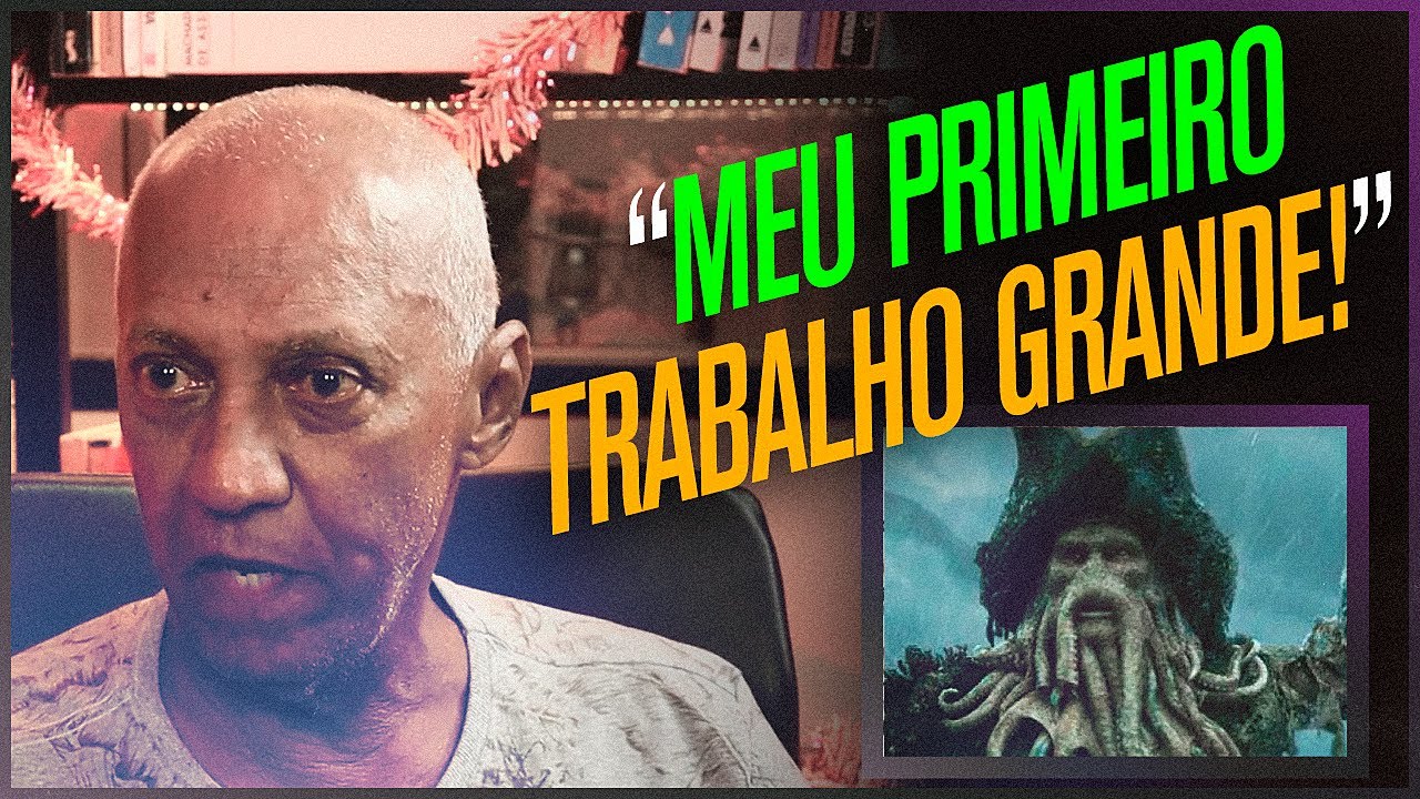 DUBLADOR do DAVY JONES (PIRATAS DO CARIBE) fala sobre o SUCESSO com a DUBLAGEM do PERSONAGEM