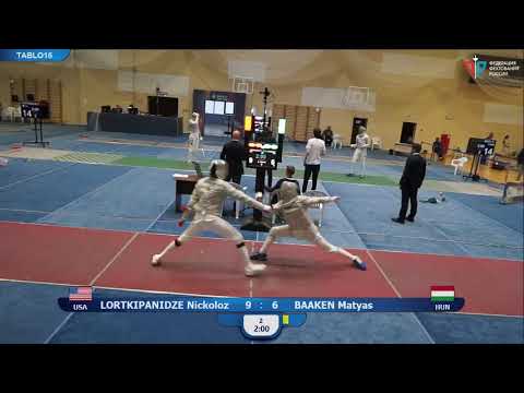 Black Sea Cup 2019, T16 SM Baaken (HUN) - Lortkipanidze (USA)