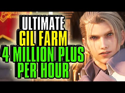 Final Fantasy VII Rebirth The ULITMATE Gil Farm 4 MILLION Per Hour
