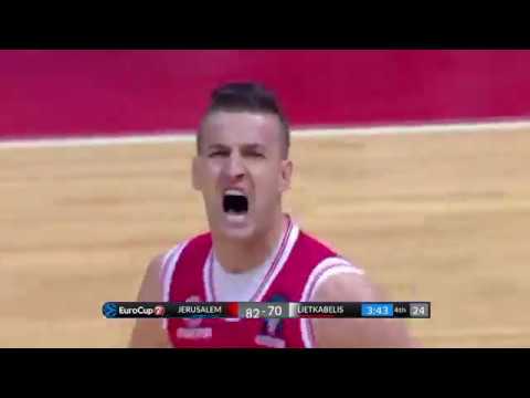 Highlights: Hapoel Jerusalem 93 vs Lietkabelis 82