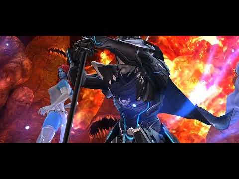 Corvus Glaive Skill Rotation VS Mephisto - Marvel Future Fight