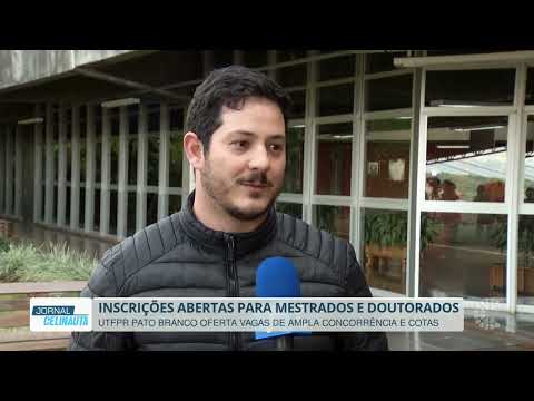 UTFPR Pato Branco oferta vagas para Mestrados e Doutorados