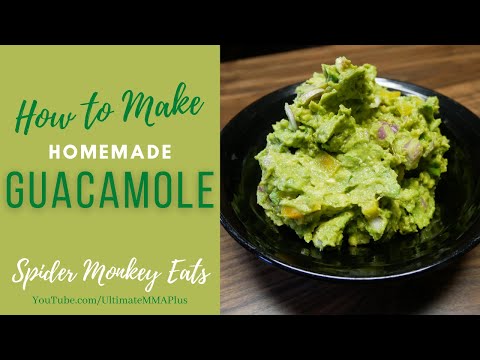 How to Make Fresh Homemade GUACAMOLE