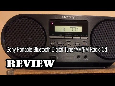 Sony Portable Bluetooth Digital Tuner AM/FM Radio Cd | Review