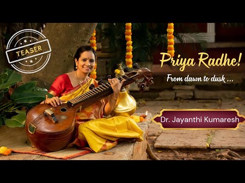 Dr. Jayanthi Kumaresh | Teaser | Priya Radhe - From Dawn to Dusk