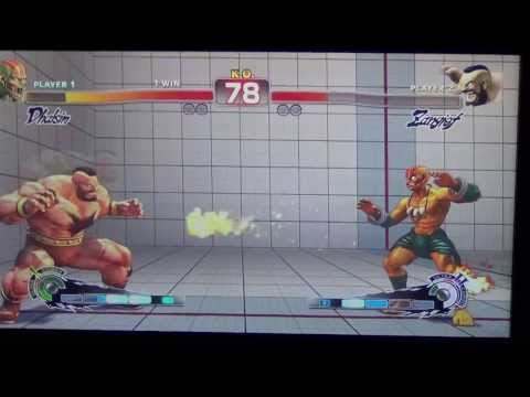 Super Street Fighter 4 AE coL.FChamp (Dhalsim) vs Snake Eyez (Zangief) Ft5 Money Match