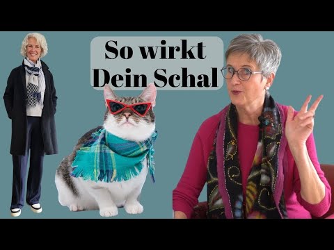 Schal binden ist zweitrangig Mach das damit es gut aussieht!