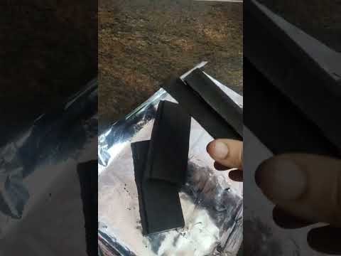 delicious Homemade chocolate 🍫🫕 dark compound chocolate recipe #Shorts