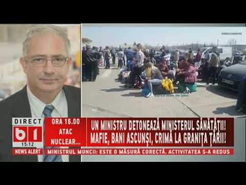 STIRI B1 ORA 15.00 DIN 9 APR 2020. TATARU: VOM AVEA CAZURI DIFICILE. VA FI O LUPTA LA ATI.