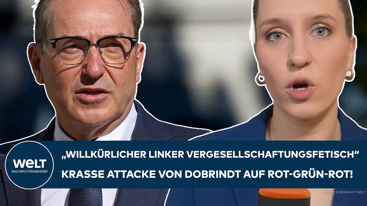 BERLIN: „Linker Vergesellschaftungsfetisch“ – Angriff auf Rot-Grün-Rot! Dobrindt geht auf Attacke!