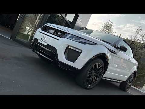 LANDROVER RENGEROVER EVOQUE CONVERTIBLE
