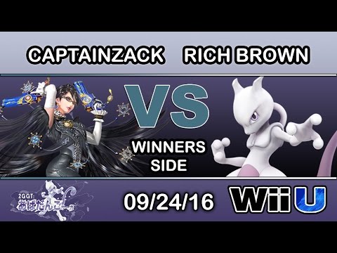 2GGT: Abadango Saga - CaptainZack (Bayonetta) Vs. Rich Brown (Mewtwo) Winners Side - Smash Wii U