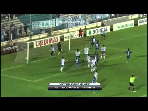 Los goles de Atlético Tucumán 2 Ferro 2. Fecha 24. Torneo Primera B Nacional.Fútbol Para Todos