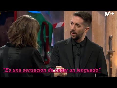 David Broncano y la hiperhidrosis que padece Almudena Amor: "Es una sensación de coger un lenguado"
