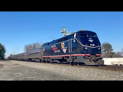 First Trains of 2022 ft. Amtrak 100, CN Power, & 2 Mile Freights