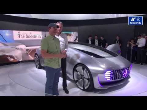 CES 2015: Mercedes-Benz F 015 "Luxury in motion" Concept car EXCLUSIVE Interview