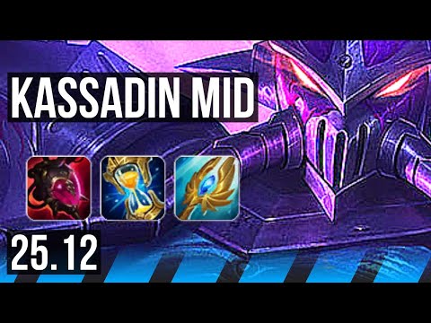 KASSADIN vs RYZE (MID) | Legendary, 18/3/15 | EUW Master | 25.12