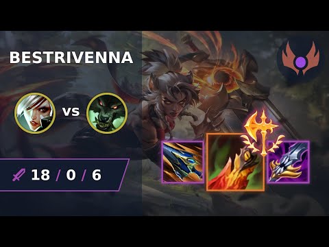 [ BestRivenNA ] Riven TOP vs Warwick | NA MASTER | LOL Season 2024