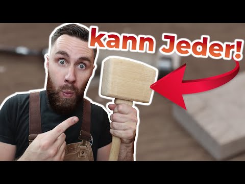 HOW TO HOLZHAMMER: Ganz einfach NUR mit HANDWERKZEUGEN | Anleitung