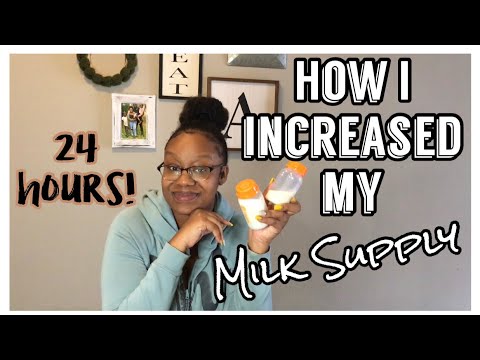 How I Increased My Milk Supply In 24 Hours | No PowerPumping | 2021