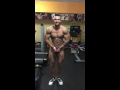 Bodybuilding Posing Practice