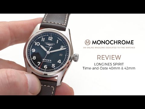REVIEW: The Longines Spirit Time-and-Date Watches in 40mm & 42mm