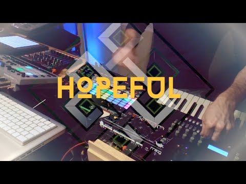 Hopeful - Melodic Deep Techno Session (Elektron machines, Moog Minitaur, Diva & Ableton)