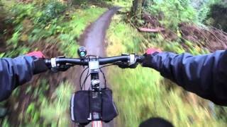 preview picture of video 'Castlewellan MTB red route thems the lakes'