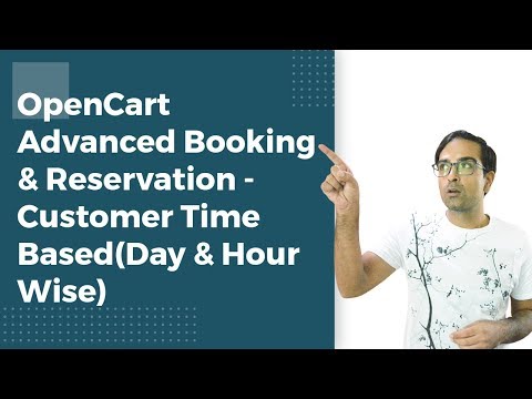 OpenCart Advanced Booking & Reservation | Customer Time Based(Day & Hour Wise)
