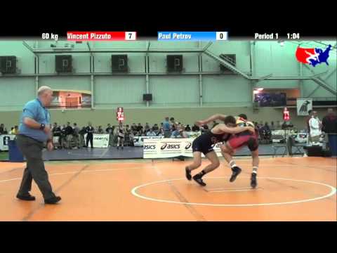 Vincent Pizzuto vs. Paul Petrov at 2013 ASICS University Nationals - FS
