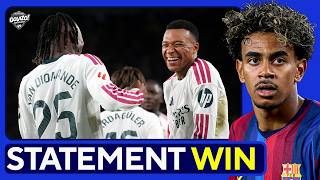 Mbappe BRACE in El Clasico fires Madrid past Barcelona