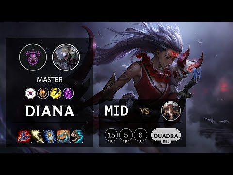 Diana Mid vs Sett - KR Master Patch 10.12