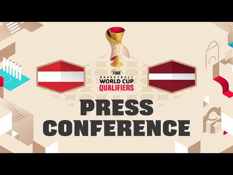 Austria v Latvia - Press Conference | FIBA Basketball World Cup 2027 European Qualifiers