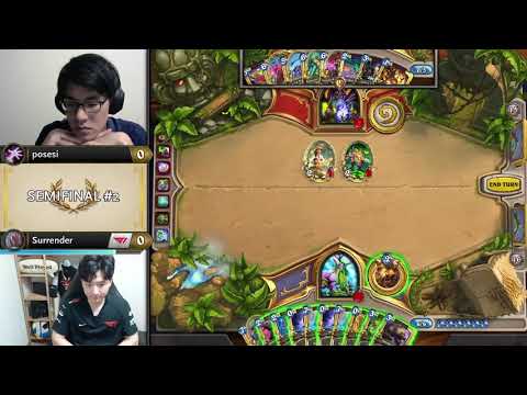 posesi vs Surrender - Semifinal - Hearthstone Grandmasters Asia-Pacific 2020 Season 1 - Playoffs