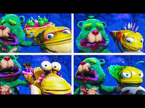 High On Life - All Weapons React To Fake Dying Moplet Bear