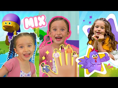 Compilado El Patito Juan, Gallina Pintadita, Familia dedo y mas - Saritah Bebe