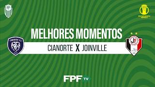 CIANORTE 1X2 JOINVILLE | MELHORES MOMENTOS | BRASILEIRÃO SÉRIE D 2026 | RODADA 3