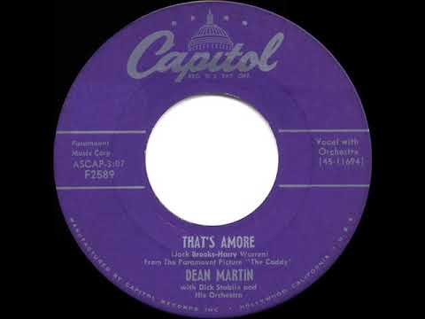 1954 HITS ARCHIVE: That’s Amore - Dean Martin