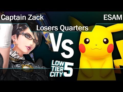 LTC 5 - P1 | Captain Zack (Bayonetta) vs PG | ESAM (Pikachu) Losers Quarters - Smash 4