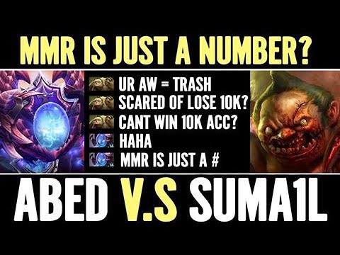10K Trashtalk is Real Abed Arc Warden vs Suma1L Pudge Dota 2