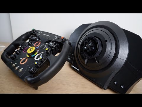 How to mount racing wheel on Thrustmaster T300 RS Servo Base