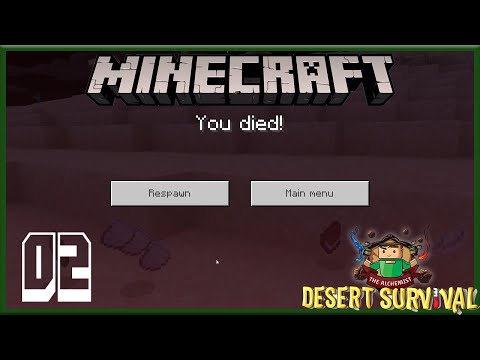MsBrittGaming - EP.02 | The Alchemist: Desert Survival | Minecraft Let's Play