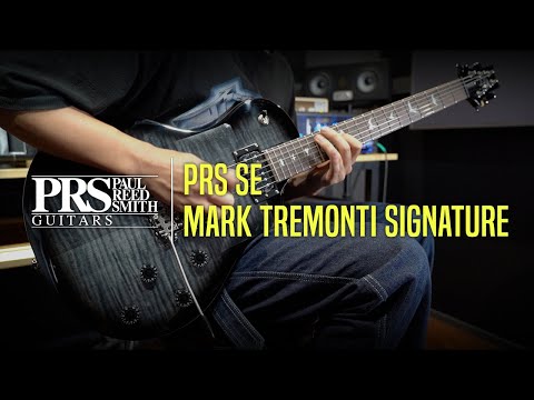 PRS - Paul Reed Smith SE Tremonti - CA Charcoal Burst Electric Guitar image 4